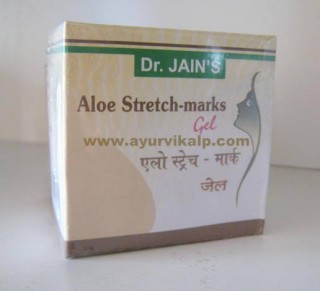 Dr.Jain's ALOE STRETCH-MARKS GEL, 100 g, With Narangi Oil, Aloe Vera Juice